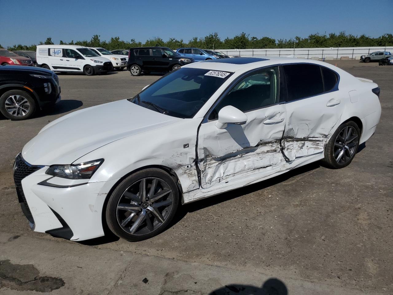 LEXUS GS350 2017 VIN JTHBZ1BL5HA010636