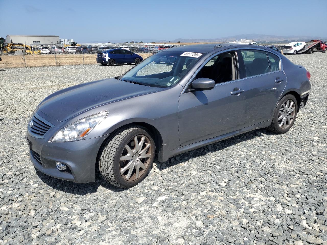 2010 Infiniti G37 იყიდება American Canyon-ში, CA - Rear End