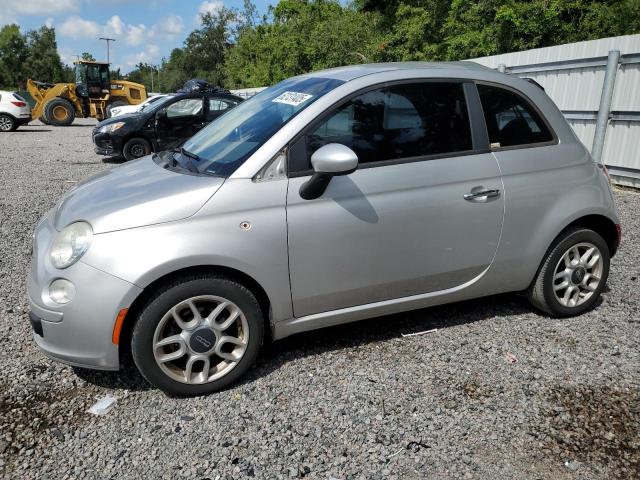  FIAT 500 2012 Srebrny