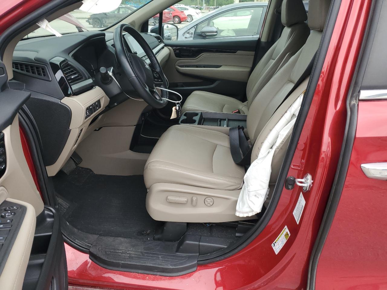 2022 Honda Odyssey Touring VIN: 5FNRL6H80NB003730 Lot: 62945735