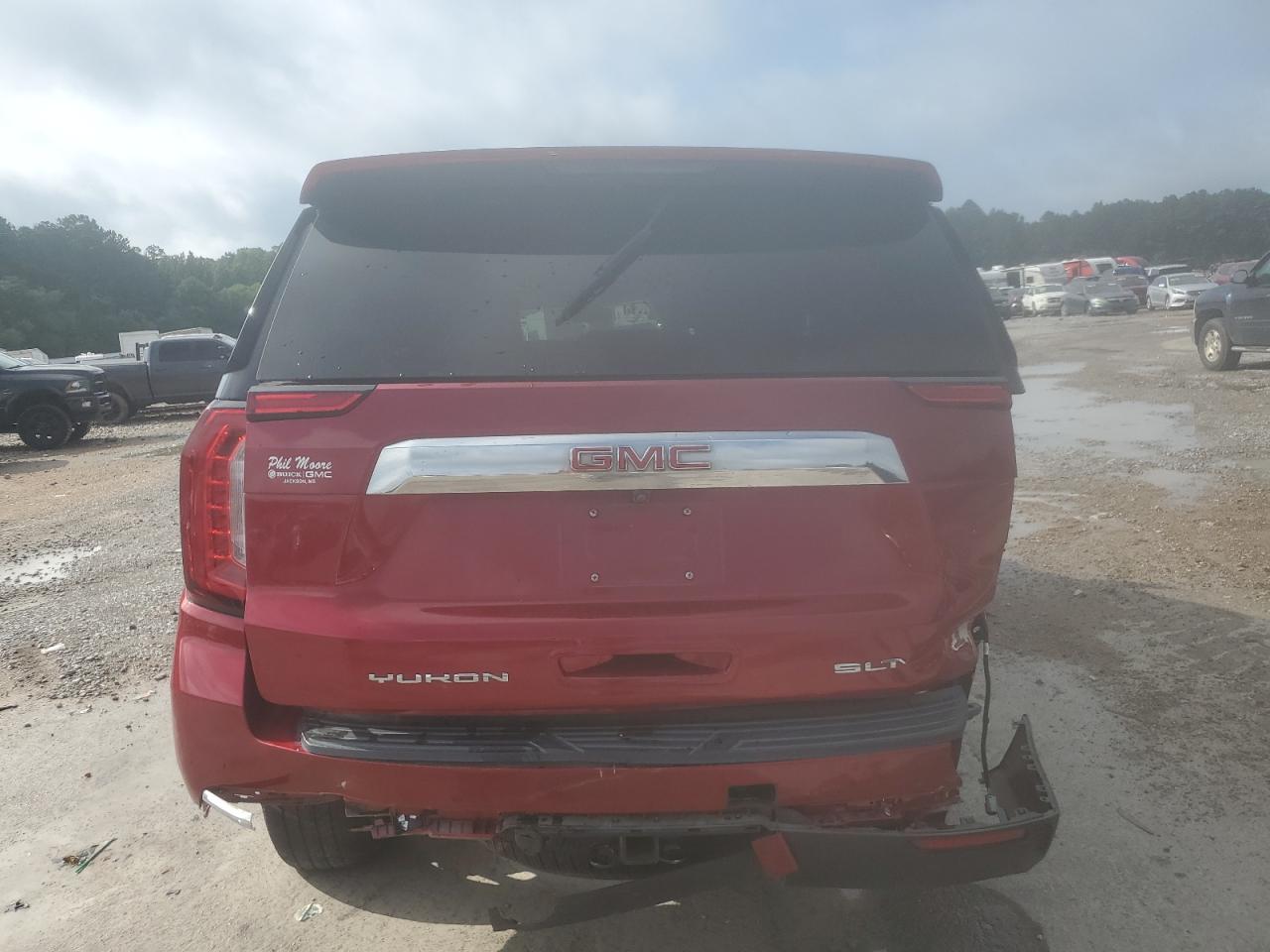 2022 GMC Yukon Slt VIN: 1GKS1BKD7NR185186 Lot: 61466155