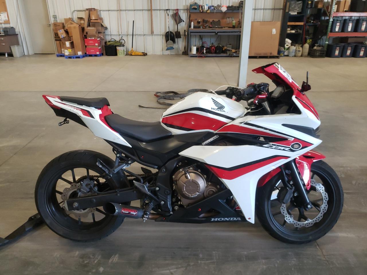 2018 Honda Cbr500 R en Venta en Avon, MN - Front End