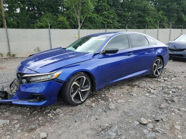  HONDA ACCORD 2021 Синий