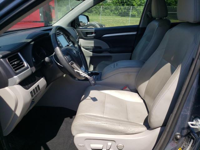  TOYOTA HIGHLANDER 2014 Синий