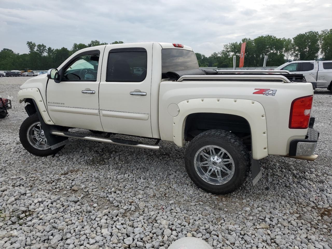 2012 Chevrolet Silverado K1500 Lt white null flexible 3GCPKSE73CG289823 photo #3