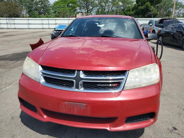  DODGE AVENGER 2013 Red