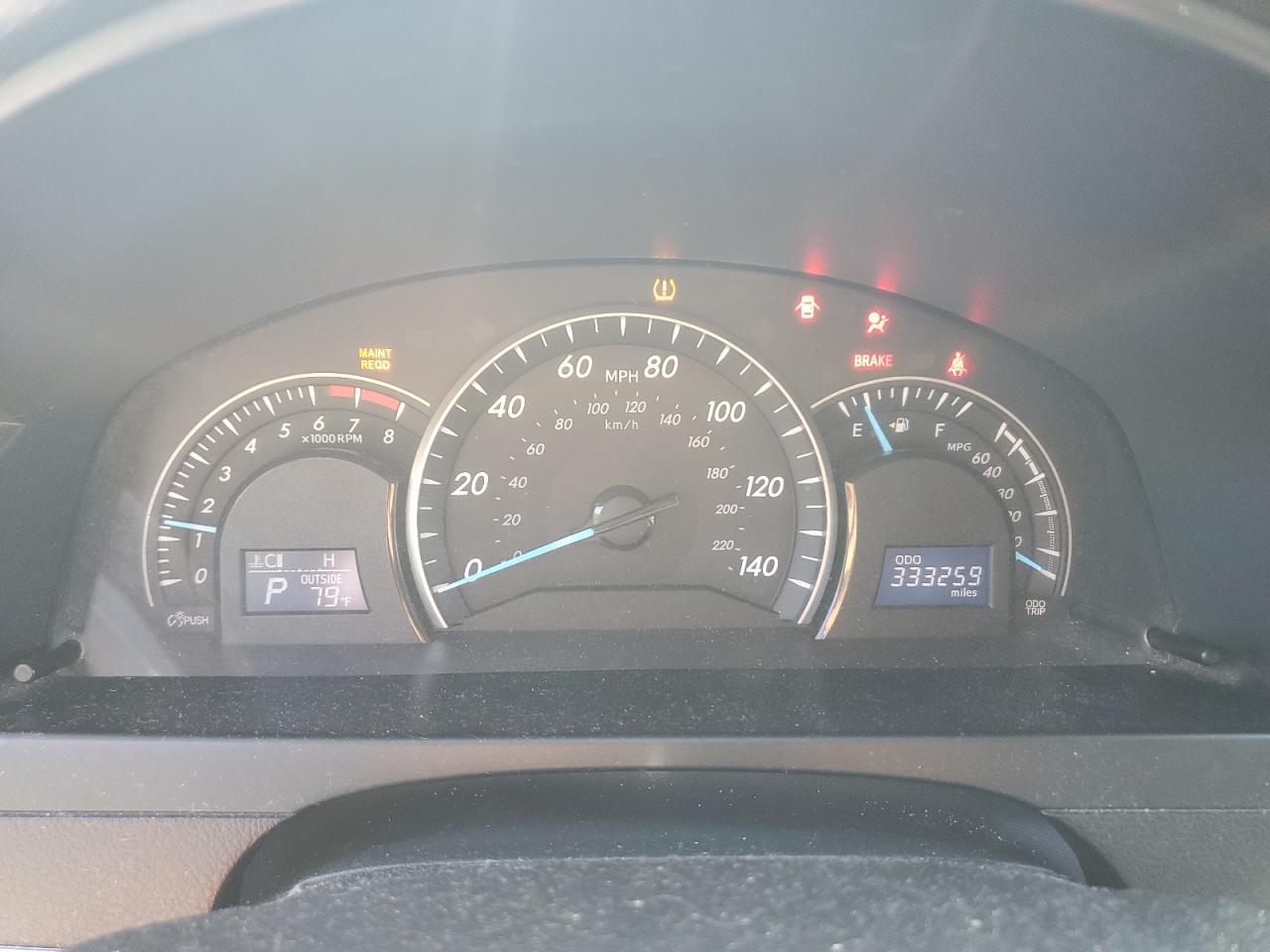 2012 Toyota Camry Base VIN: 4T1BF1FK2CU582326 Lot: 61298635