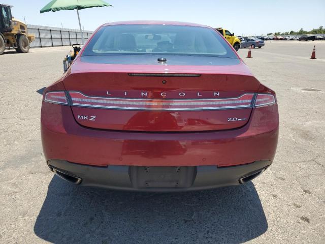  LINCOLN MKZ 2015 Czerwony