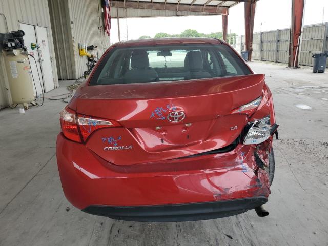  TOYOTA COROLLA 2018 Red