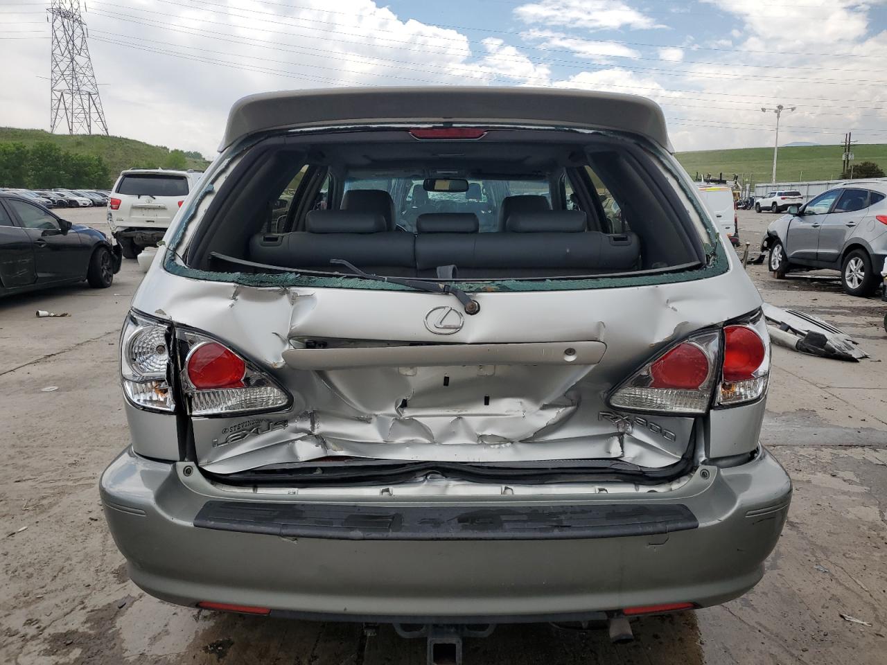 2000 Lexus Rx 300 VIN: JT6HF10U5Y0129770 Lot: 59571255