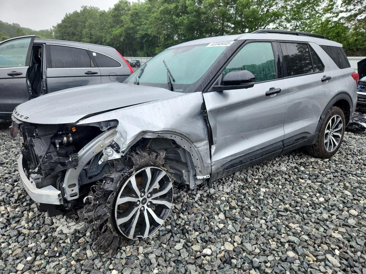 2021 Ford Explorer St VIN: 1FM5K8GC5MGA87577 Lot: 62345445