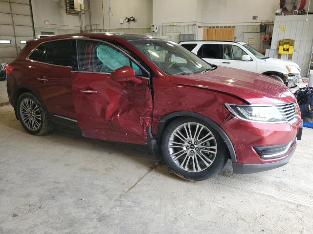  LINCOLN MKX 2017 Бордовый