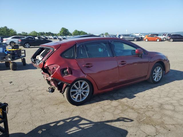 Crossovers SUBARU IMPREZA 2012 Czerwony