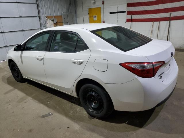  TOYOTA COROLLA 2016 White