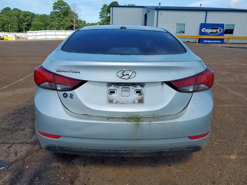  HYUNDAI ELANTRA 2016 Srebrny