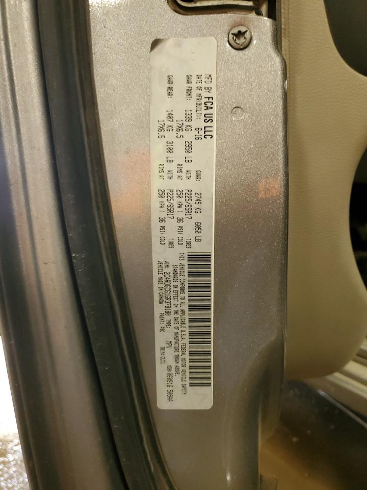 2016 Dodge Grand Caravan Sxt VIN: 2C4RDGCG1GR378180 Lot: 61248855