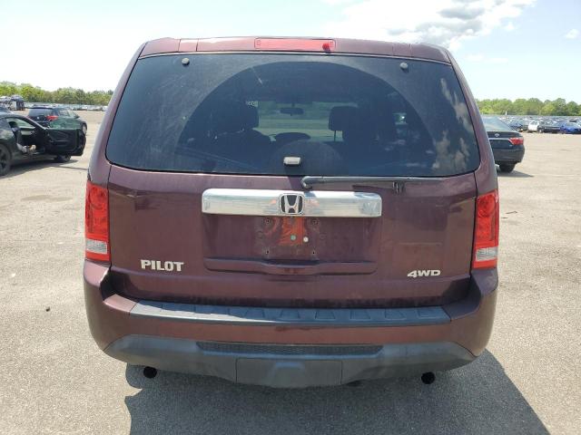  HONDA PILOT 2014 Burgundy