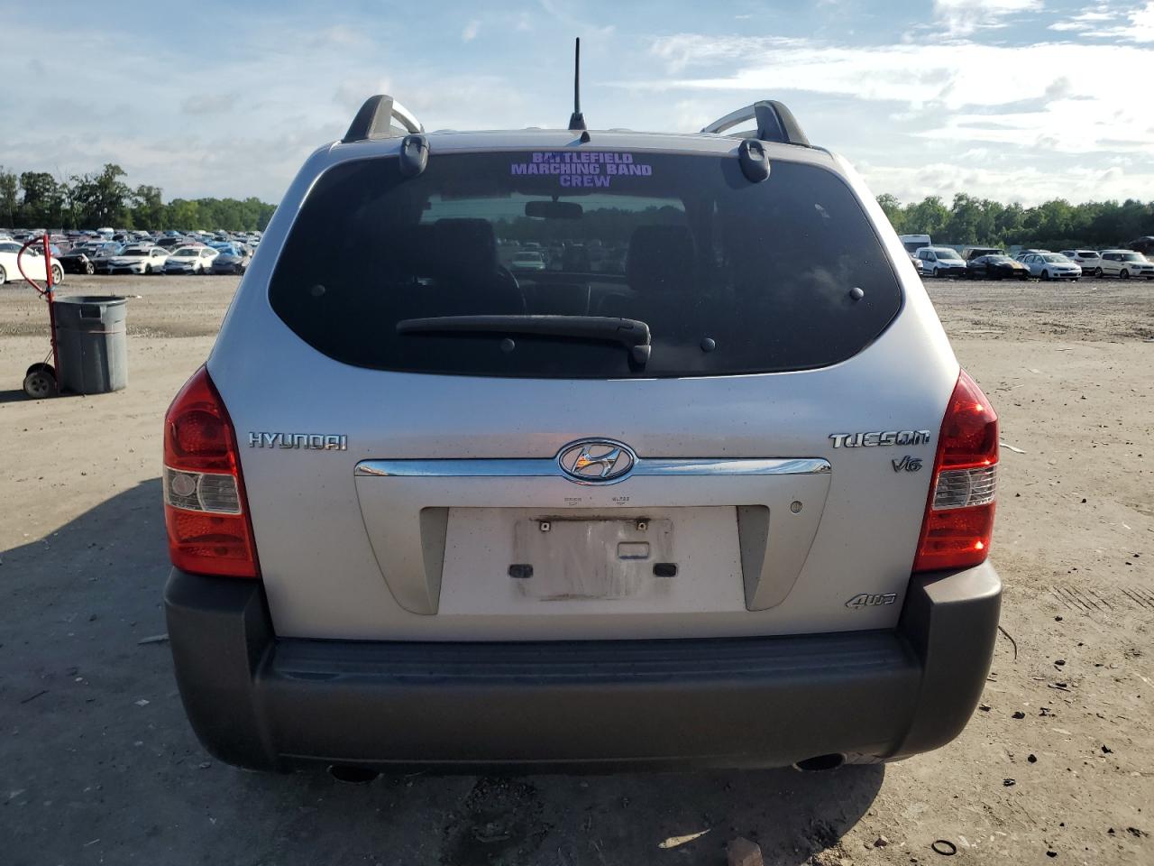 2005 Hyundai Tucson Gls VIN: KM8JN72D05U088350 Lot: 61093635