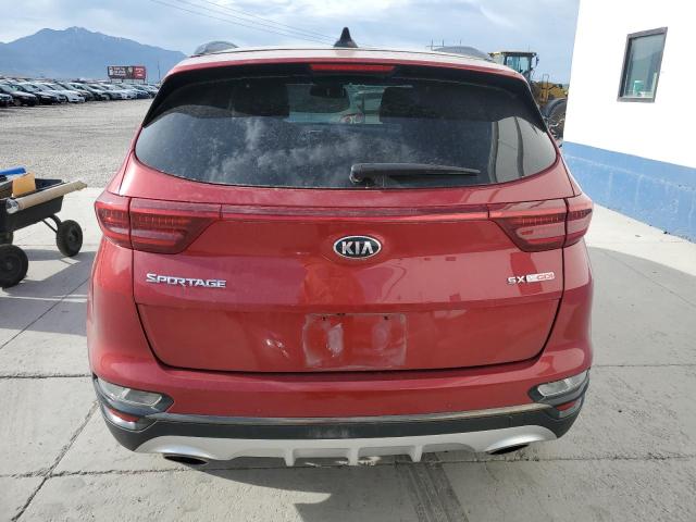 KIA SPORTAGE 2021 Красный