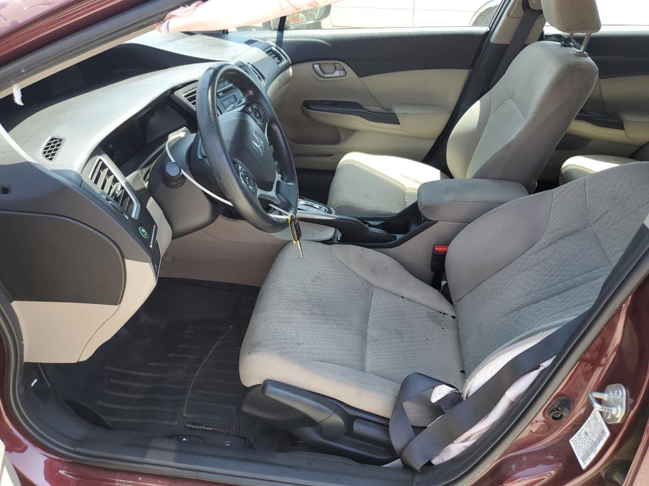 2015 Honda Civic Lx VIN: 19XFB2F57FE700696 Lot: 61185655