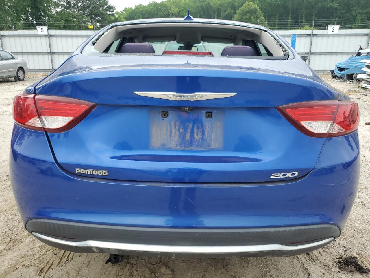 2015 Chrysler 200 Limited VIN: 1C3CCCAB8FN605650 Lot: 62586815