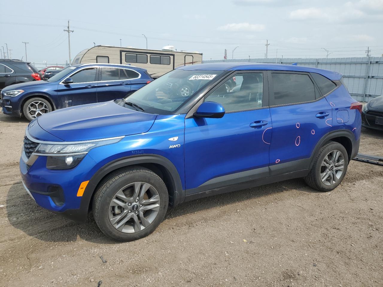 2021 Kia Seltos Lx იყიდება Greenwood-ში, NE - Side