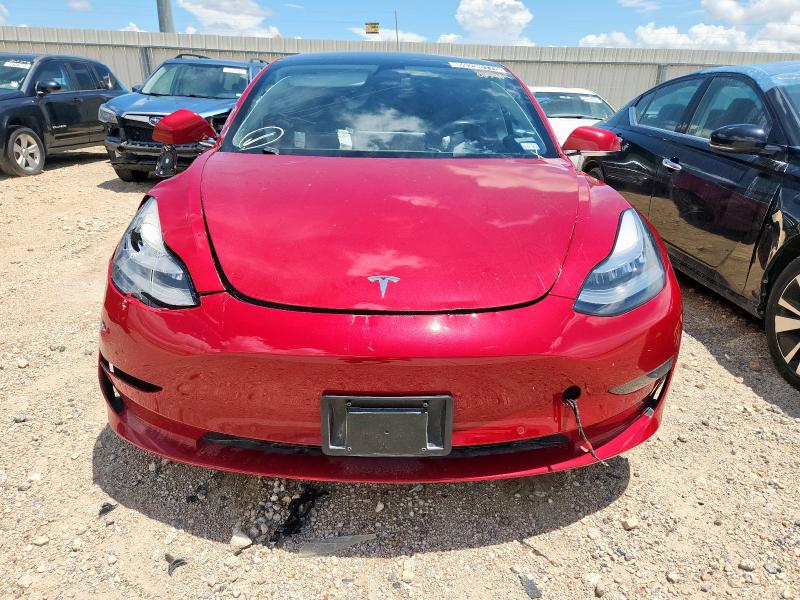  TESLA MODEL 3 2018 Czerwony