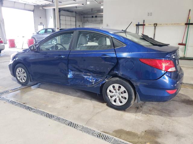  HYUNDAI ACCENT 2016 Granatowy