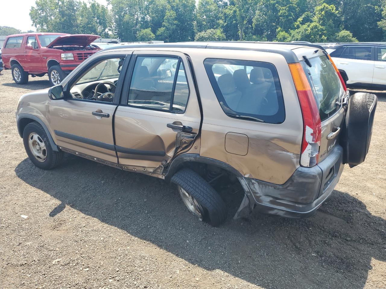 HONDA CRV 2003 VIN JHLRD68423C012338 фото 2