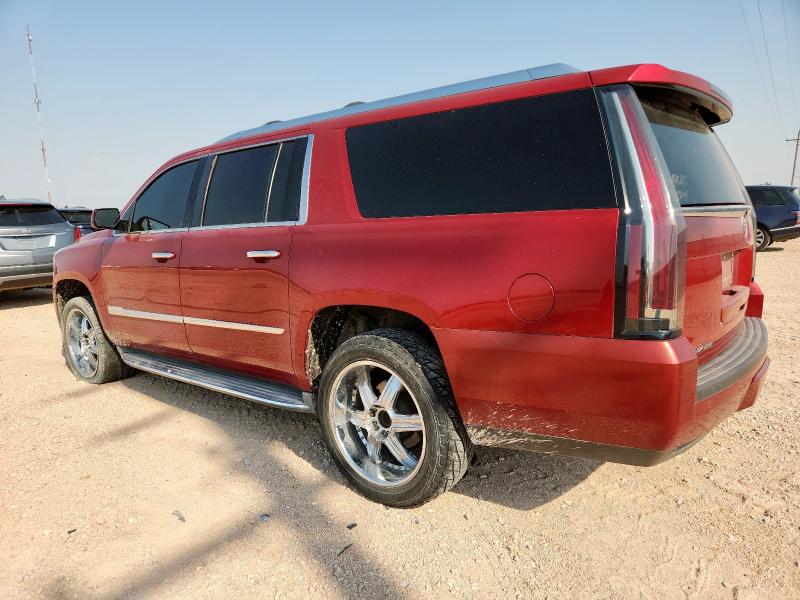  CADILLAC ESCALADE 2015 Красный
