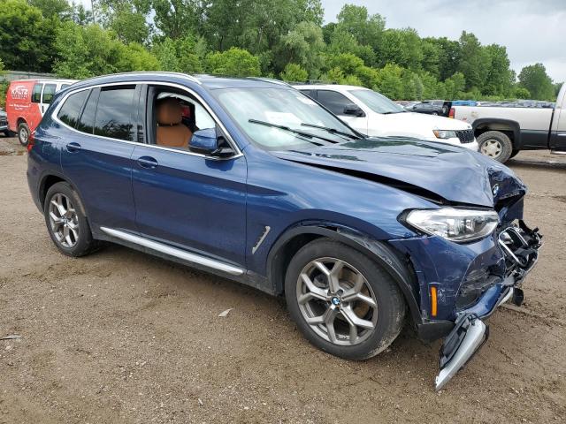  BMW X3 2021 Granatowy