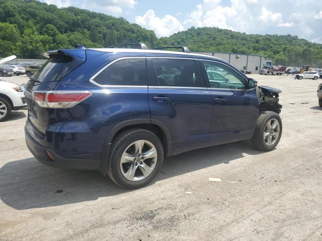  TOYOTA HIGHLANDER 2016 Granatowy