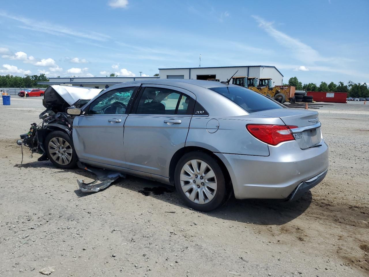 2014 Chrysler 200 Lx VIN: 1C3CCBAB9EN195241 Lot: 62850995