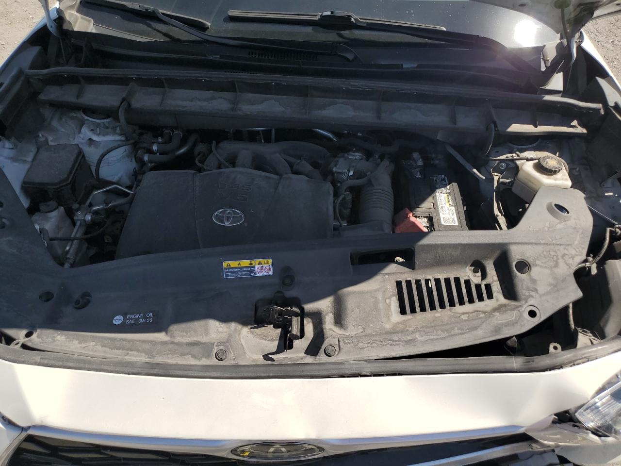 2021 Toyota Highlander L VIN: 5TDZZRAH3MS074618 Lot: 60868955