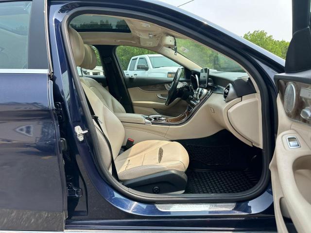 Sedans MERCEDES-BENZ C-CLASS 2015 Granatowy