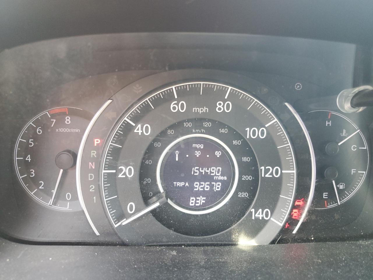 HONDA CRV 2014 VIN 3CZRM3H3XEG712833 фото 9