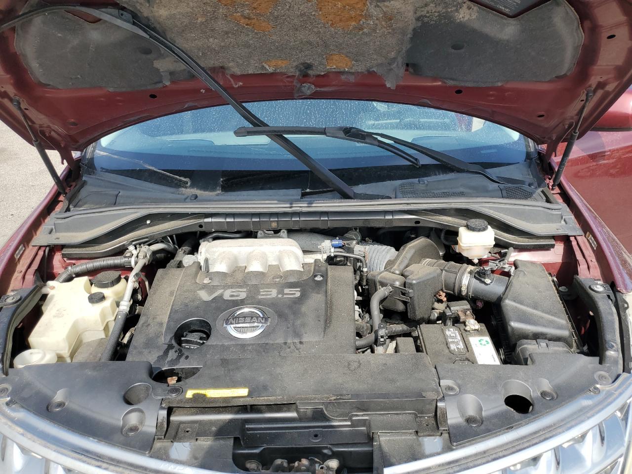 2007 Nissan Murano Sl VIN: JN8AZ08W57W627792 Lot: 62485355