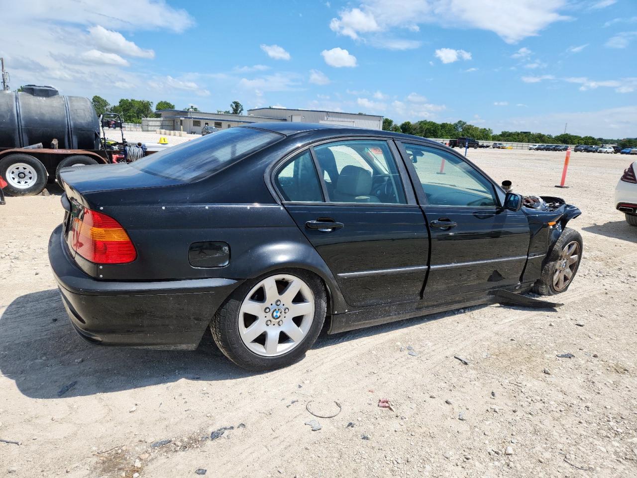 2003 BMW 325 I black sedan gas WBAET37493NJ32718 photo #4