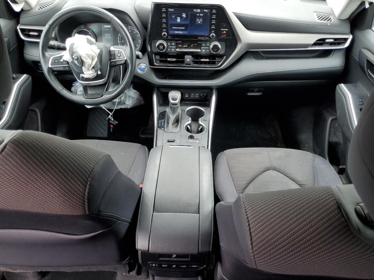 2022 Toyota Highlander Hybrid Le VIN: 5TDBBRCH7NS548509 Lot: 61155555