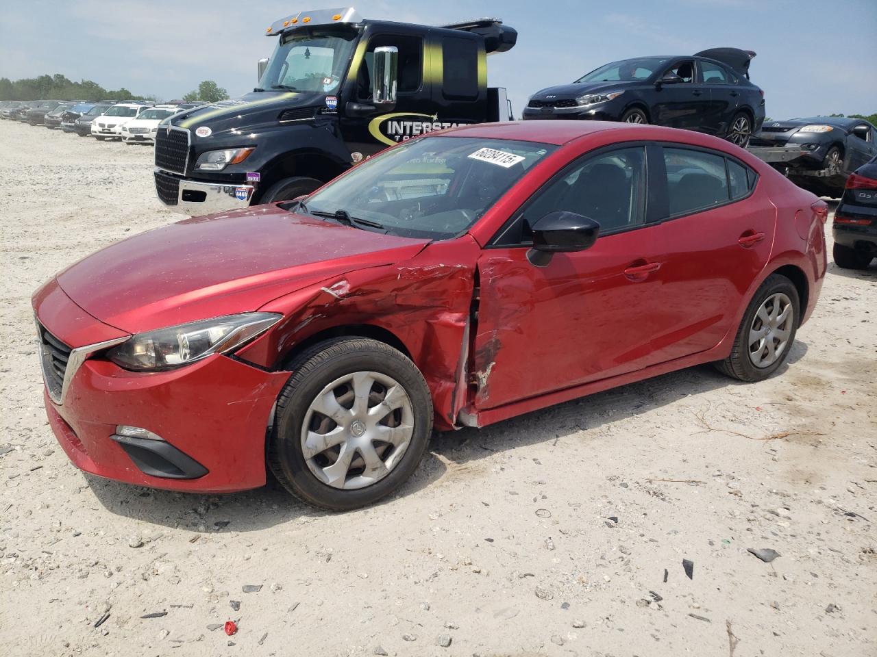 2014 Mazda 3 Sv zu verkaufen in West Warren, MA - Front End