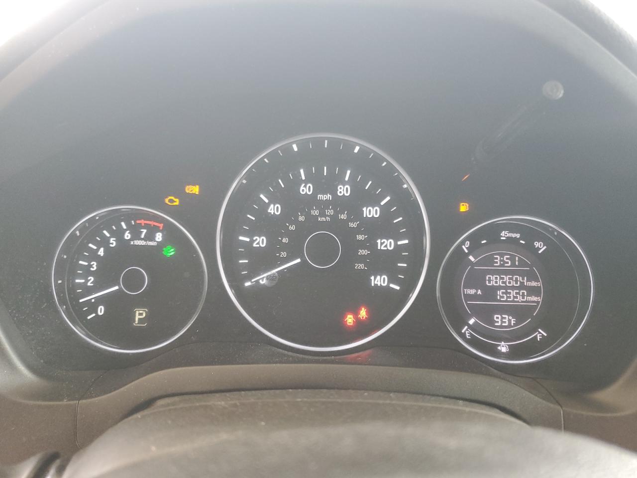 3CZRU5H39GM752112 HONDA HR-V 2016