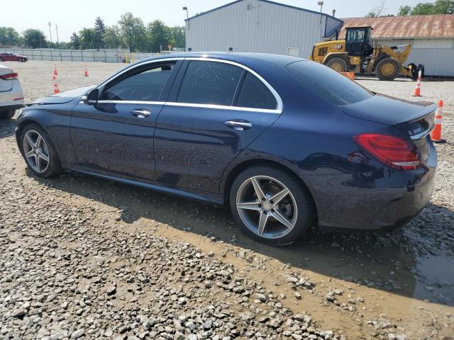  MERCEDES-BENZ C-CLASS 2015 Granatowy