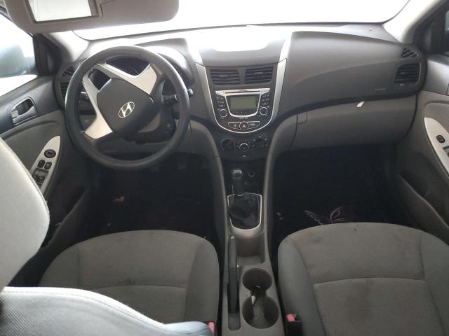  HYUNDAI ACCENT 2013 Красный