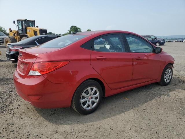  HYUNDAI ACCENT 2014 Red