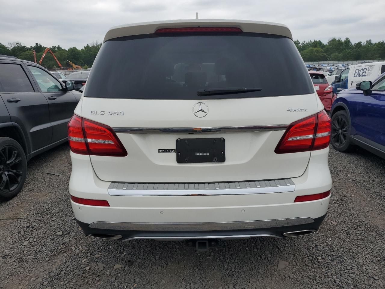2017 Mercedes-Benz Gls 450 4Matic VIN: 4JGDF6EE0HA843835 Lot: 62627185