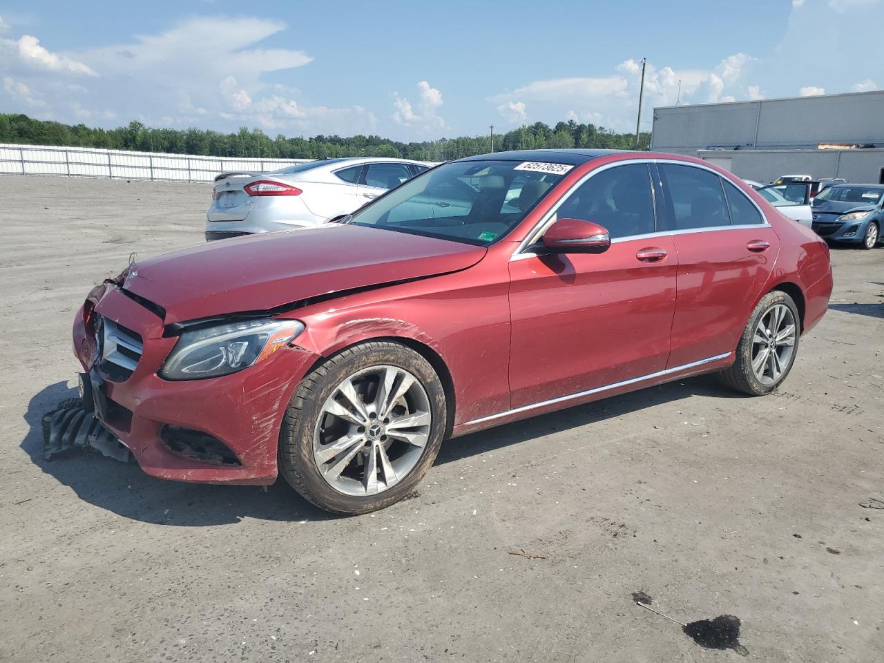 MERCEDES-BENZ C-CLASS 2017 VIN 55SWF4KB8HU214258