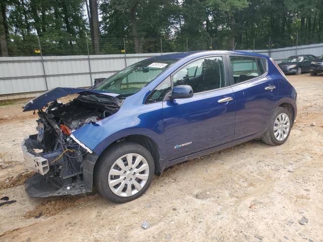  NISSAN LEAF 2017 Blue