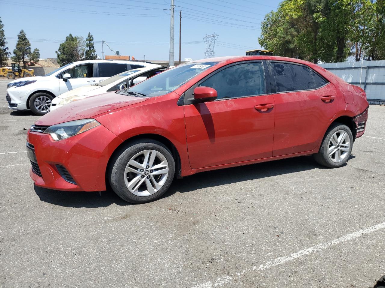 2015 Toyota Corolla L იყიდება Rancho Cucamonga-ში, CA - Rear End