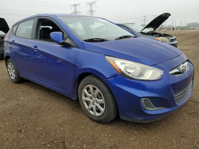 Hatchbacks HYUNDAI ACCENT 2014 Granatowy