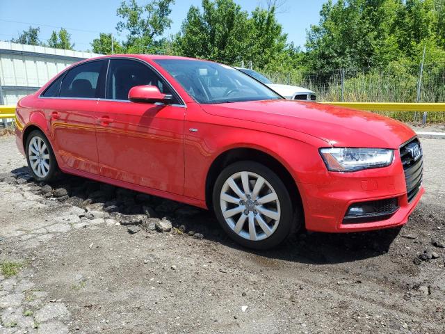  AUDI A4 2015 Czerwony